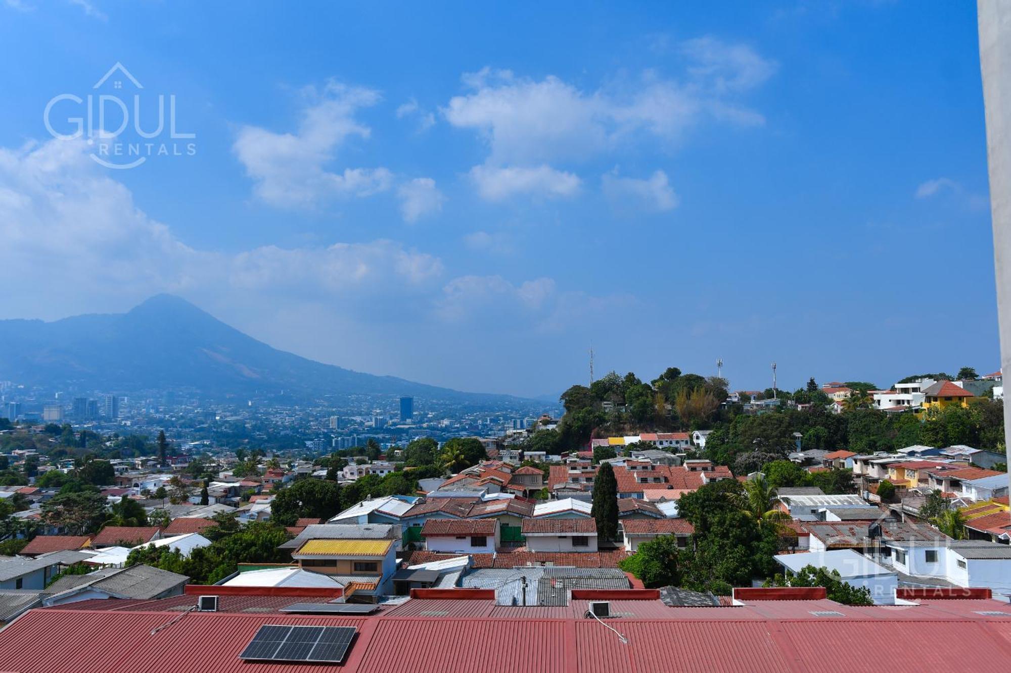 Volcano Views Apartment 圣萨尔瓦多 外观 照片