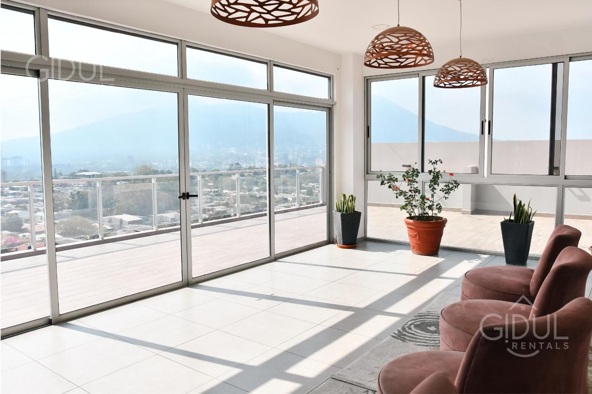 Volcano Views Apartment 圣萨尔瓦多 外观 照片
